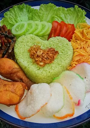 Foto resep Nasi Uduk Hijau Megicom