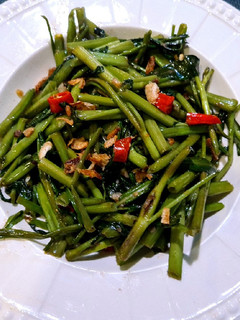 蝦醬空心菜 的食譜成品照片