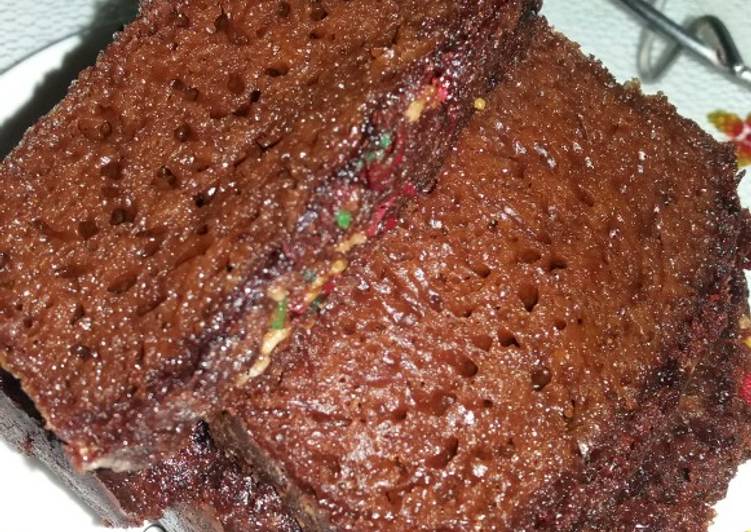step by step mengolah Bolu caramel(self raising flour) yang selera bertambah
