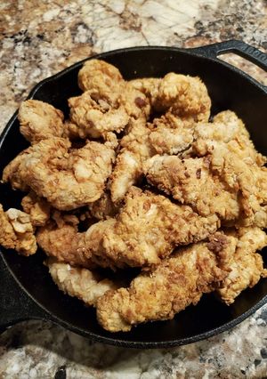 A picture of Bob's Chicken Strips.