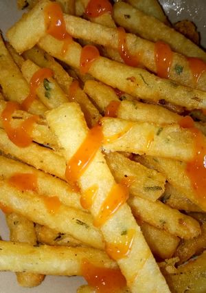 Foto resep Cemilan stik kentang keju enakk