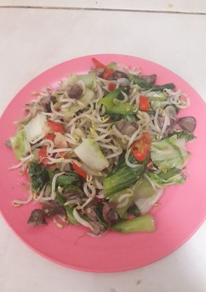 Foto resep Tumis tauge pokcay rempela ati