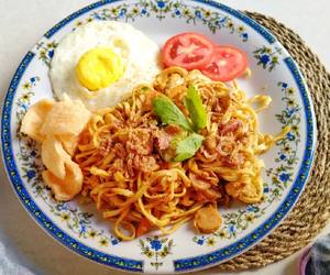 Resep Unik Mie Goreng Tek Tek Enak Sempurna