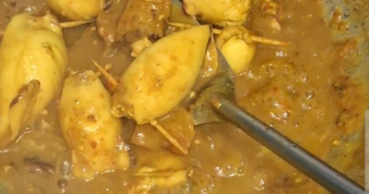 Gulai cumi gemoy berisi