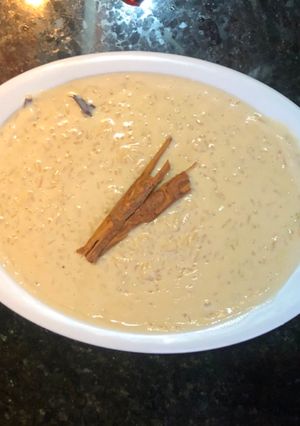 Una foto de Arroz con leche tradicional