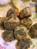 Polpette fritte agli spinaci