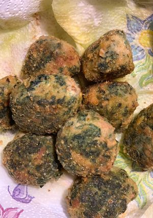 Foto di Polpette fritte agli spinaci