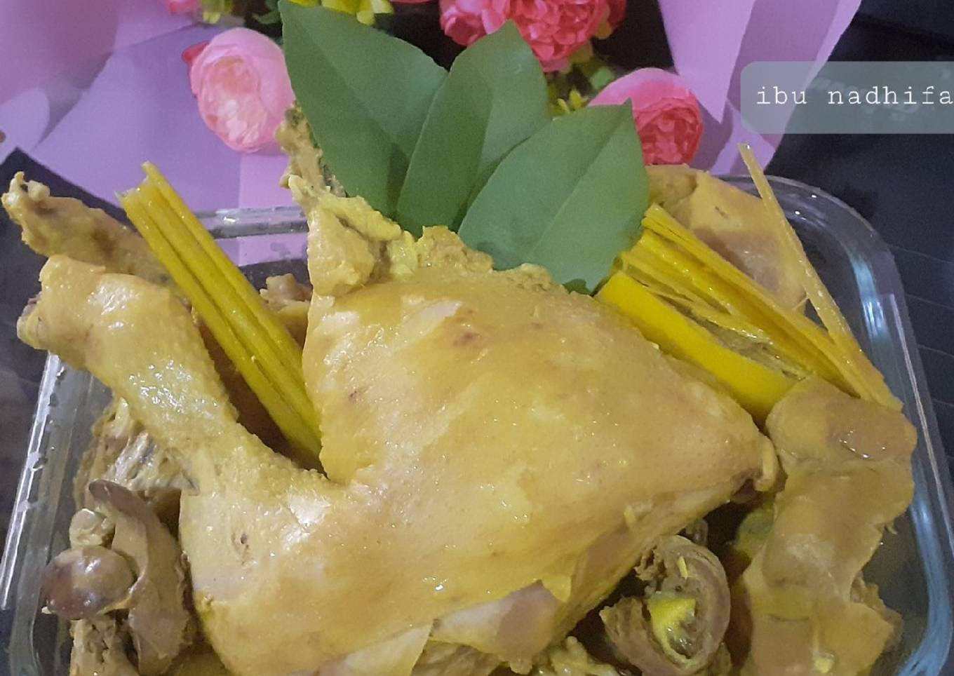 Ayam ungkep bumbu simple