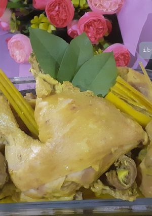 Foto resep Ayam ungkep bumbu simple