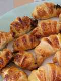 Croissants dulces de reserva de nevera