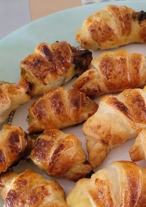 Una foto de Croissants dulces de reserva de nevera