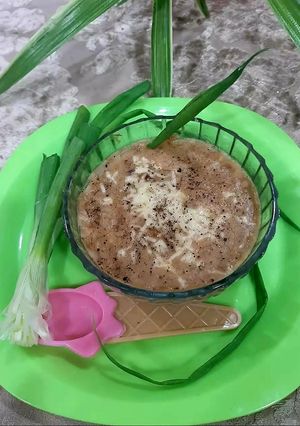 A picture of French Onion Soup.
