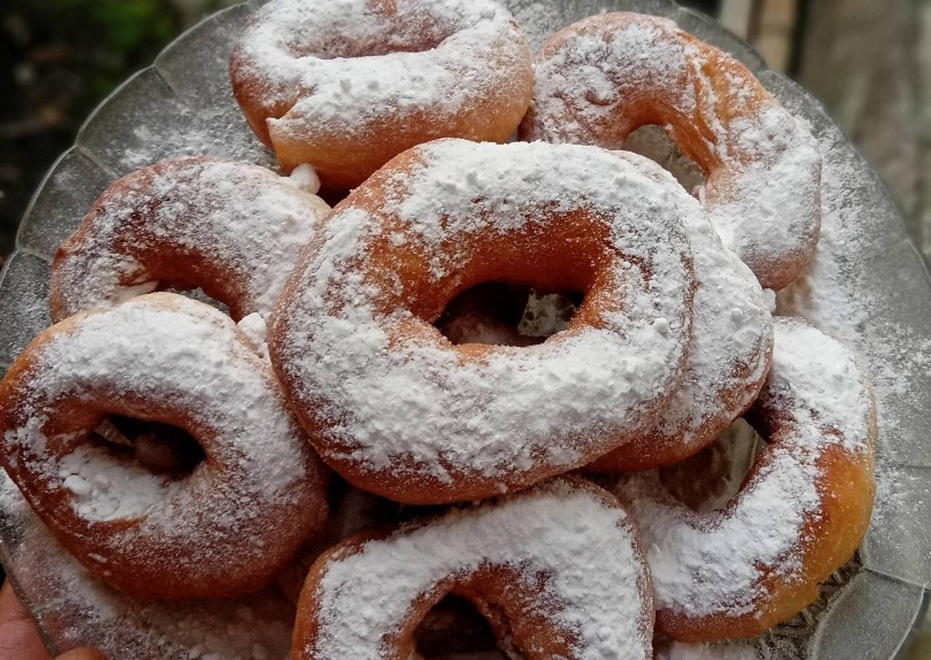 Donat salju empuk anti gagal