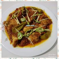 A picture of Chicken Tikka Karhai.