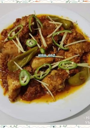 A picture of Chicken Tikka Karhai.