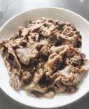Sauteed Beef Slices