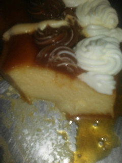 Una foto de Flan casero con leche condensada