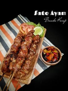 Foto resep Sate Ayam Bumbu Kecap