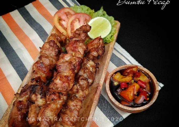 Resep Sate Ayam Bumbu Kecap Oleh Mama Firas Kitchen Cookpad