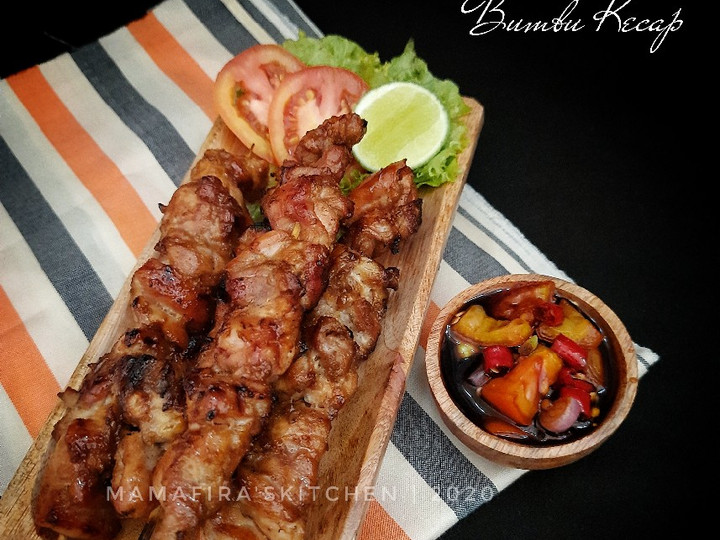 Wajib coba! Resep memasak Sate Ayam Bumbu Kecap  lezat