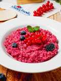 Risotto ai frutti di bosco e menta
