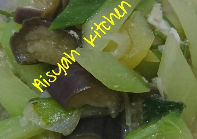 Resep Sayur Labu Siam Campur Terong Oleh Sonya Cookpad