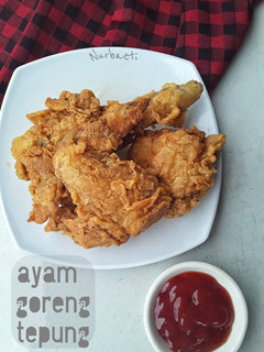 Foto resep Ayam goreng tepung