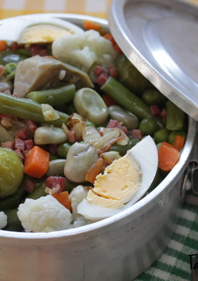 Una foto de Menestra de verduras