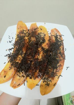 Foto resep Pisang Bakar Teflon Brown Sugar