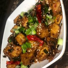 A picture of Soy sauce tofu🍽.