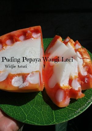 Foto resep Puding Pepaya Wangi Leci
