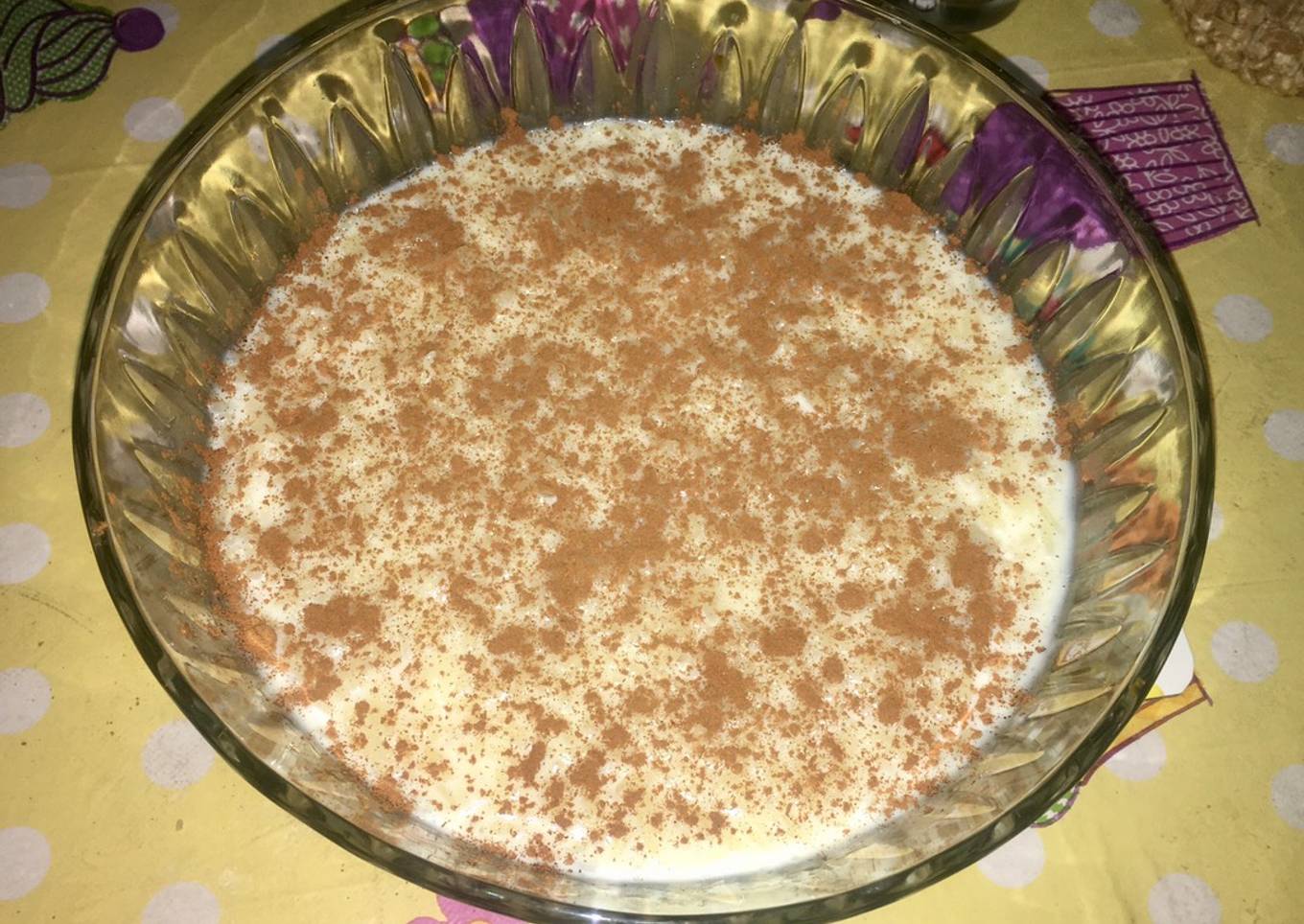 Arroz con leche y canela 🍨