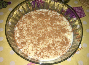 Una foto de Arroz con leche y canela 🍨