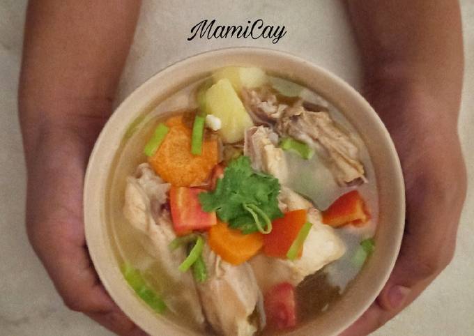 Resep: Sop Ayam Kampung Rumahan