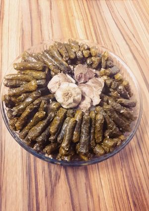 صورة لوصفة ورق العنب(اليبرق)