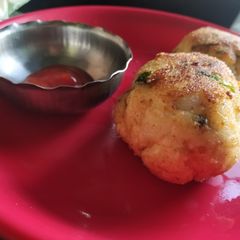 A picture of Paneer Cheese Balls.