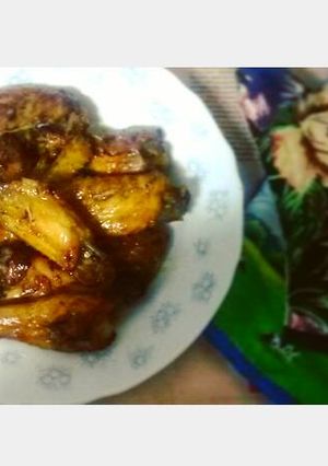 Una foto de Alitas de pollo al horno