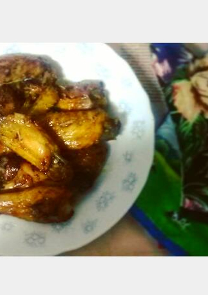 Una foto de Alitas de pollo al horno