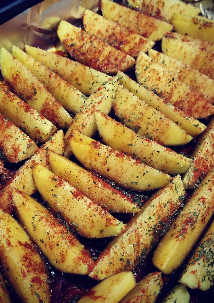 Una foto de Patatas gajo al horno