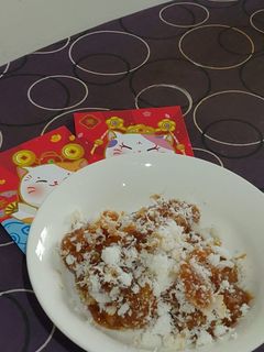 Foto resep Ongol ongol Kue Keranjang / Dodol Imlek