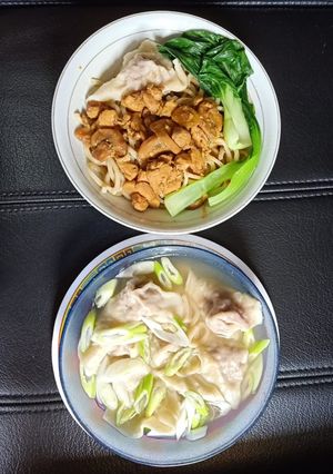 Foto resep Mie ayam jamur rumahan