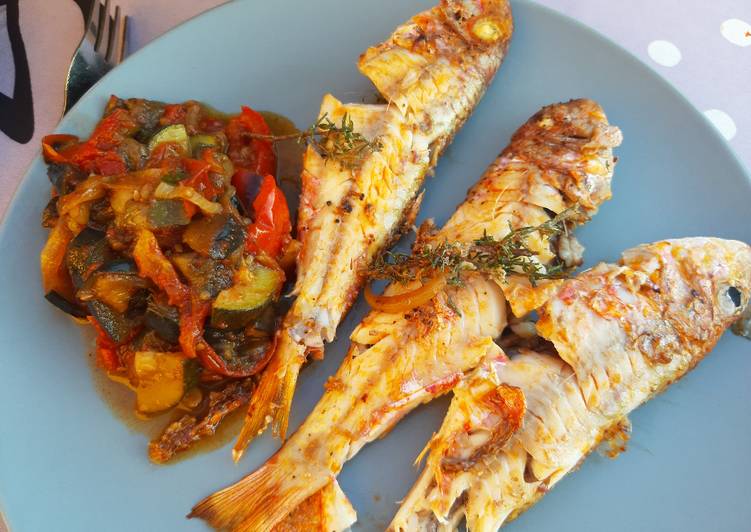 La Délicieuse Recette du Rougets à la plancha