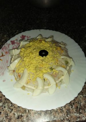 صورة لوصفة رز سلاطة 🍛
