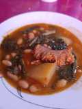 Habichuelas con acelgas