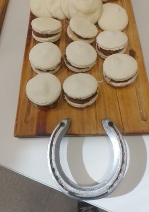 Una foto de Alfajores de maicena o maizena SIN T.A.C.C