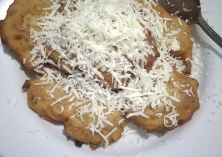 Pisang goreng kripsi simpel gurih