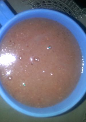 A picture of Millet flour porridge.