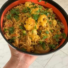 Gobhi Matar Ka Pulao A picture of Gobhi Matar Ka Pulao.