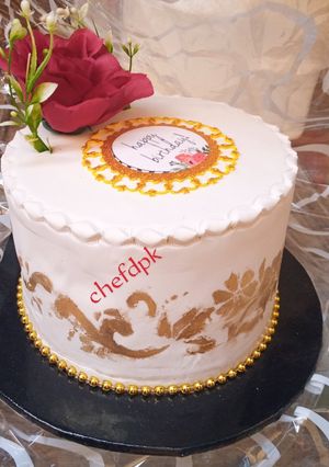 A picture of How to make fondant.