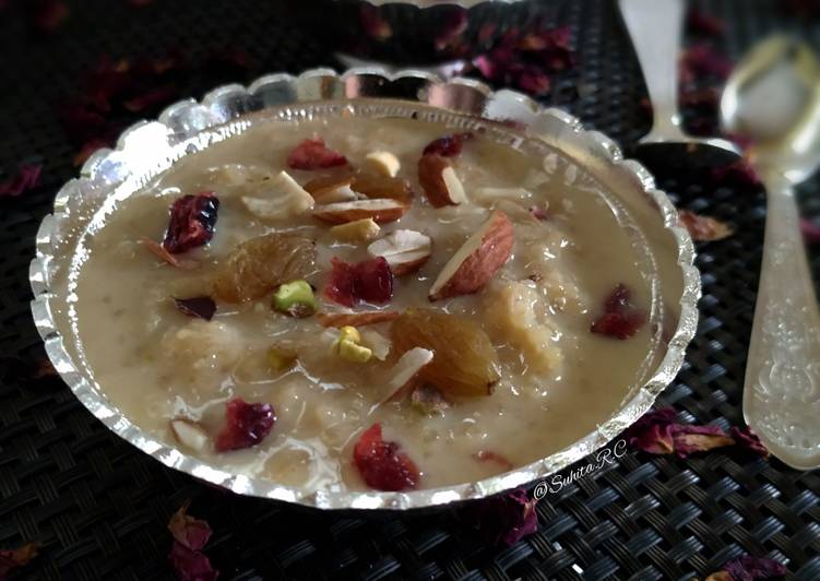 Foxtail Millet Kheer Thinai Payasam